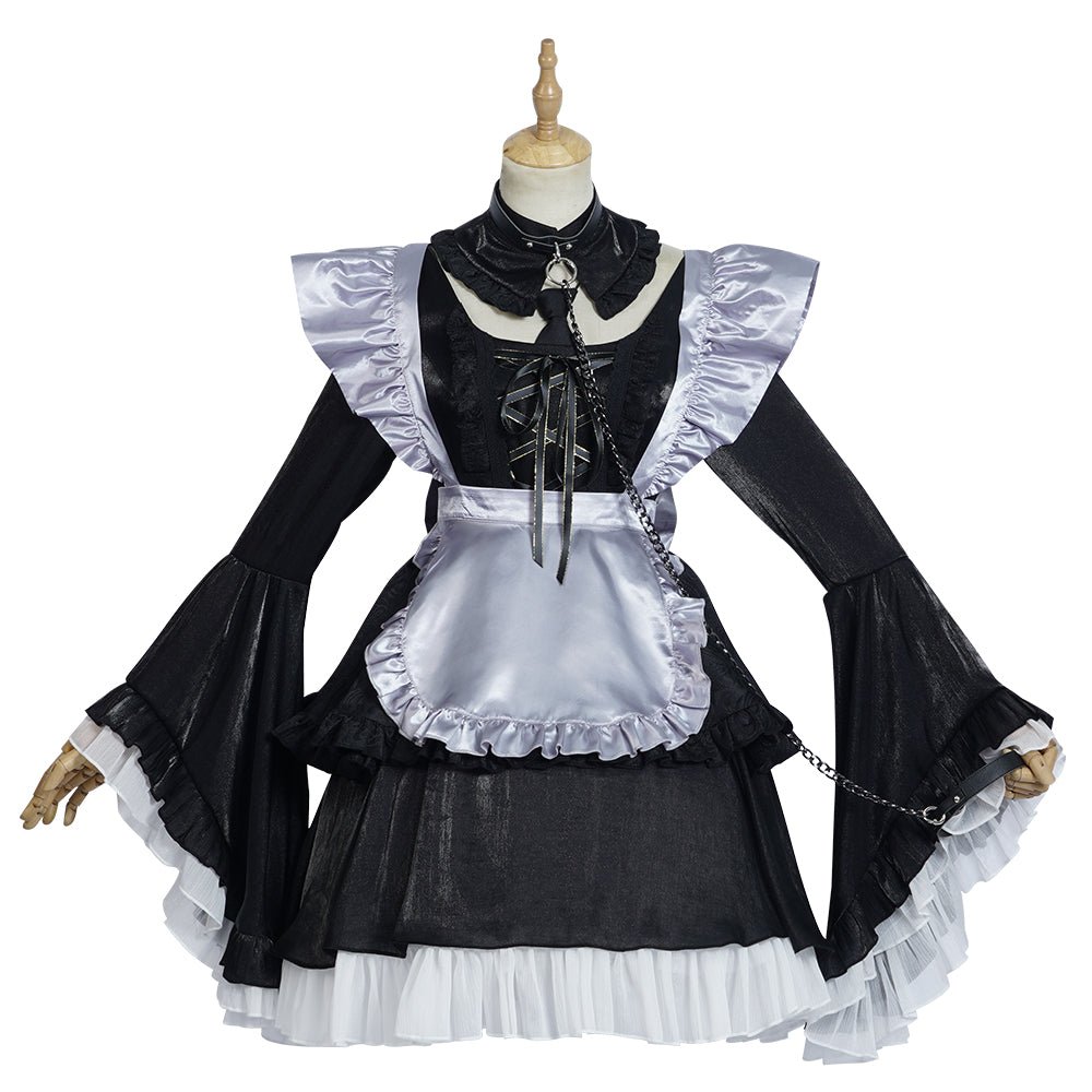 MROZUL My Dress Up Darling Cosplay Costume Marin Kitagawa Maid Dress Skirt Halloween Lolita Suit - Coscosmos