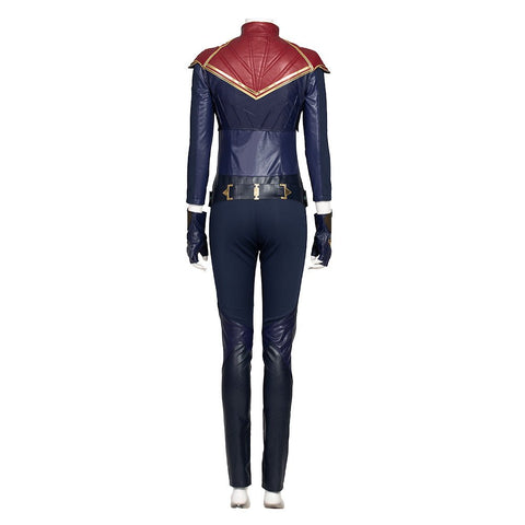 Ms Marvel Halloween Cosplay Kamala Khan Battle Suit Costume Set for Marvel Fans - Coscosmos