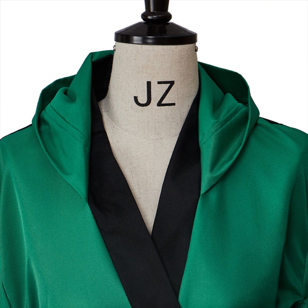 My Hero Academia Deku Cosplay Costume - Izuku Midoriya Red Belt Hero Outfit Kimono Set - Coscosmos