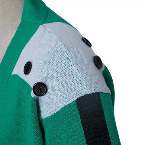 My Hero Academia Izuku Midoriya "Deku" Knitted Cardigan Sweater - Anime Cosplay Casual Wear - Coscosmos