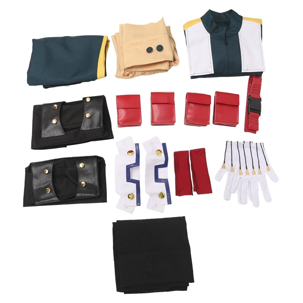 My Hero Academia Izuku Midoriya Hero Costume Cosplay Outfit Set - Coscosmos