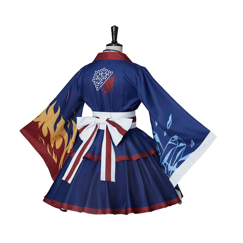 My Hero Academia Shoto Todoroki Kimono - Premium Cosplay Costume Set - Coscosmos