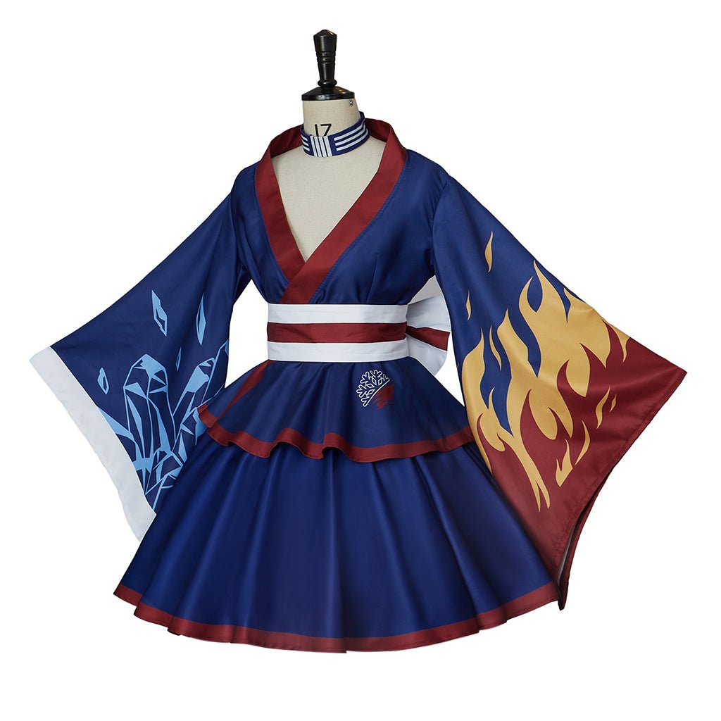 My Hero Academia Shoto Todoroki Kimono - Premium Cosplay Costume Set - Coscosmos