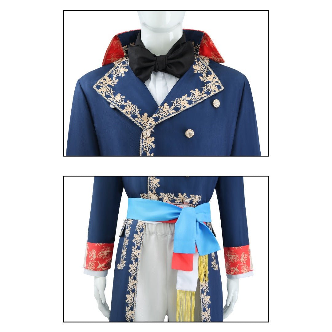 Napoleon Movie Napoleon Medieval Vintage Court Cosplay Costume - Coscosmos