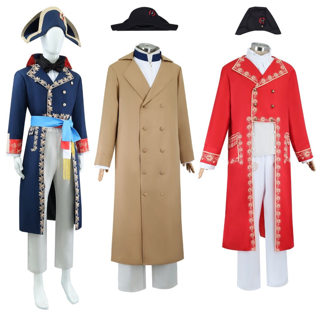 Napoleon Movie Napoleon Medieval Vintage Court Cosplay Costume - Coscosmos