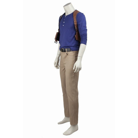 Nathan Drake Costume - Uncharted 4: A Thief's End Deluxe Cosplay Full Set - Coscosmos