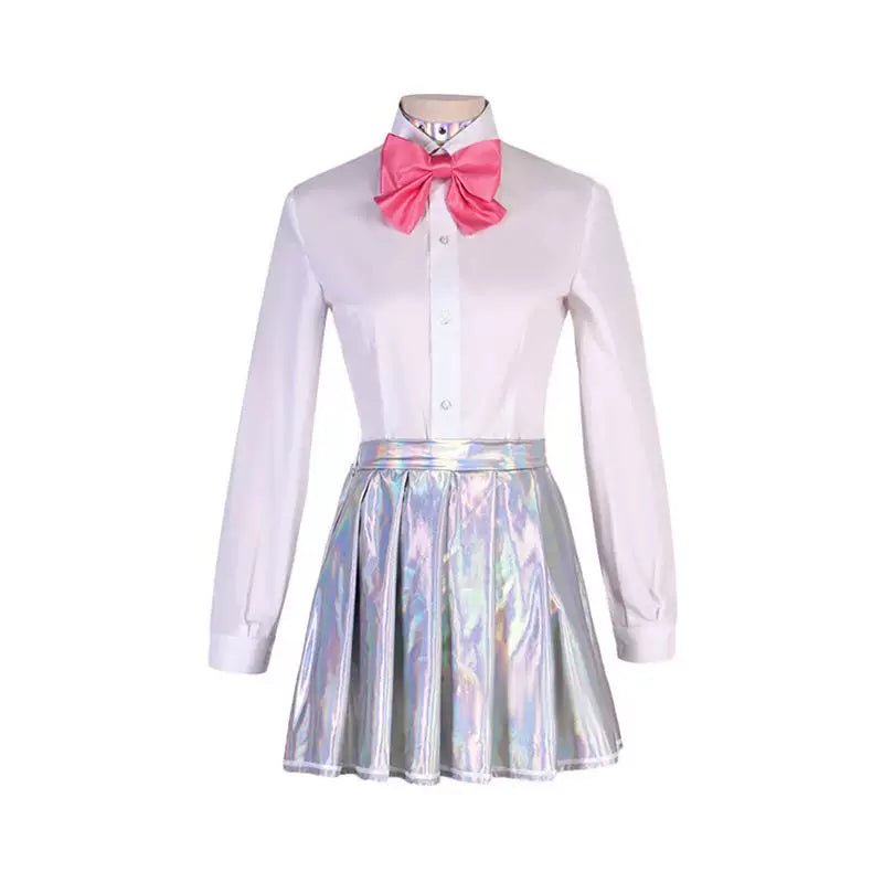 Needy Girl Overdose Amatsuka Sweater Cosplay Full Set Casual Outfit for Women - Coscosmos