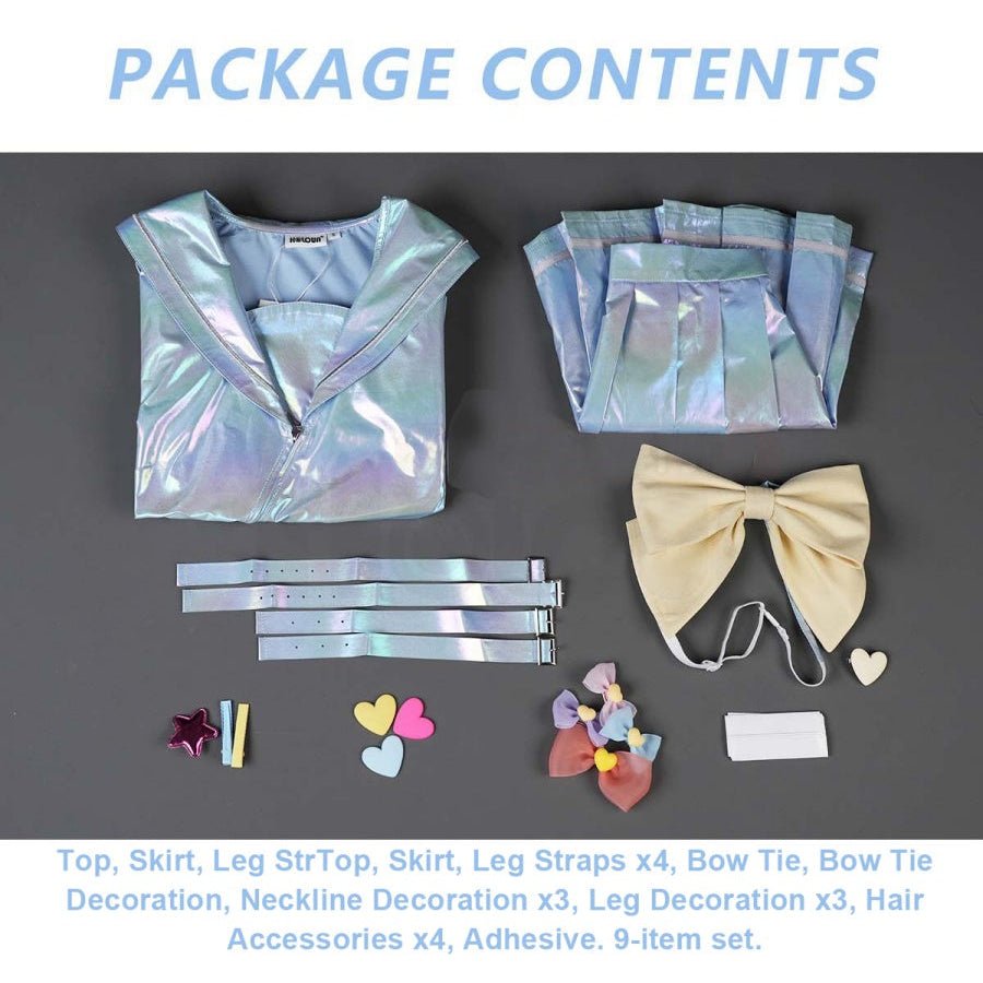 Needy Streamer Overload KAngel Ame Casual Outfit Cosplay Costume for Fans - Coscosmos
