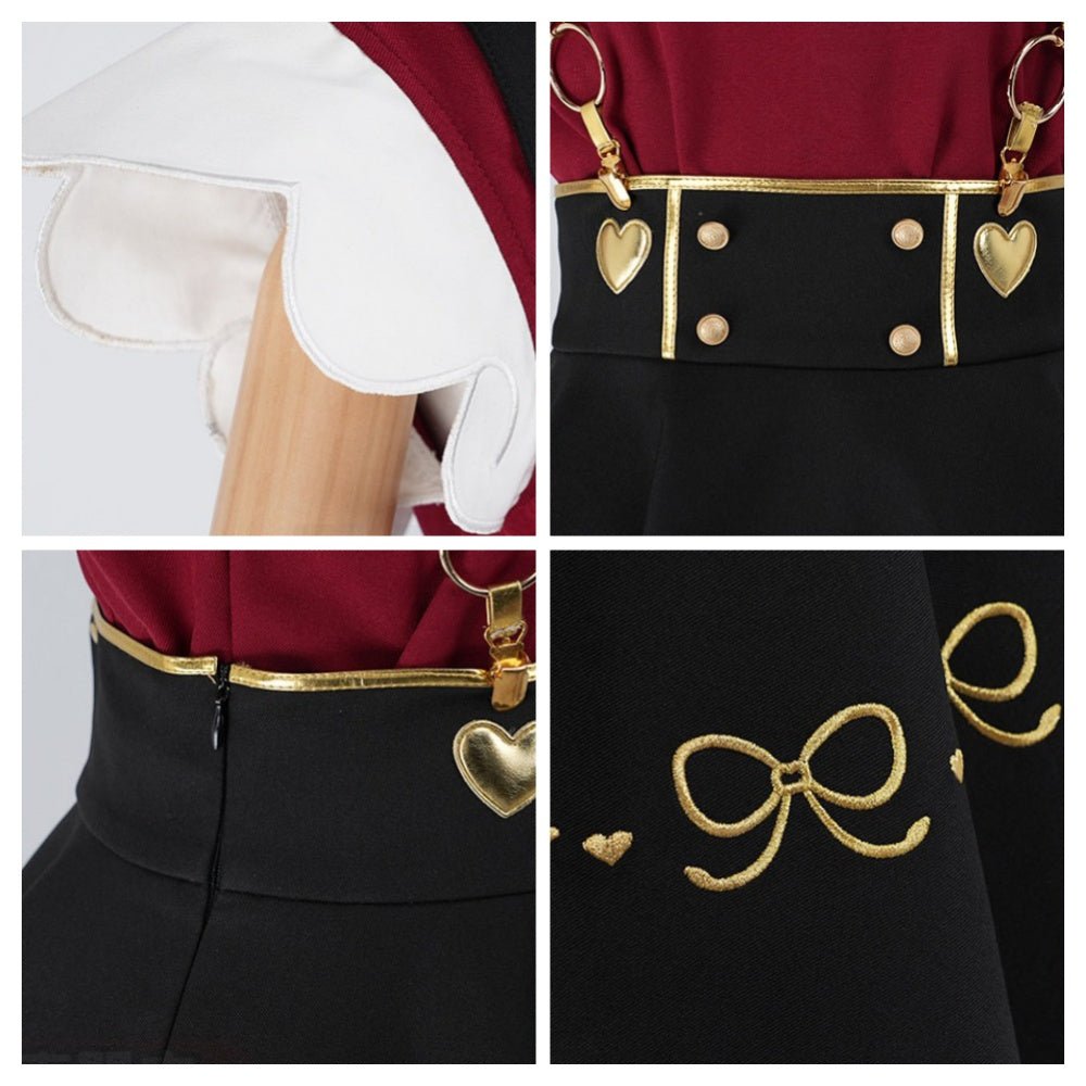 Needy Streamer Overload KAngel Casual Outfit Cosplay Costume for Streamer Fans - Coscosmos