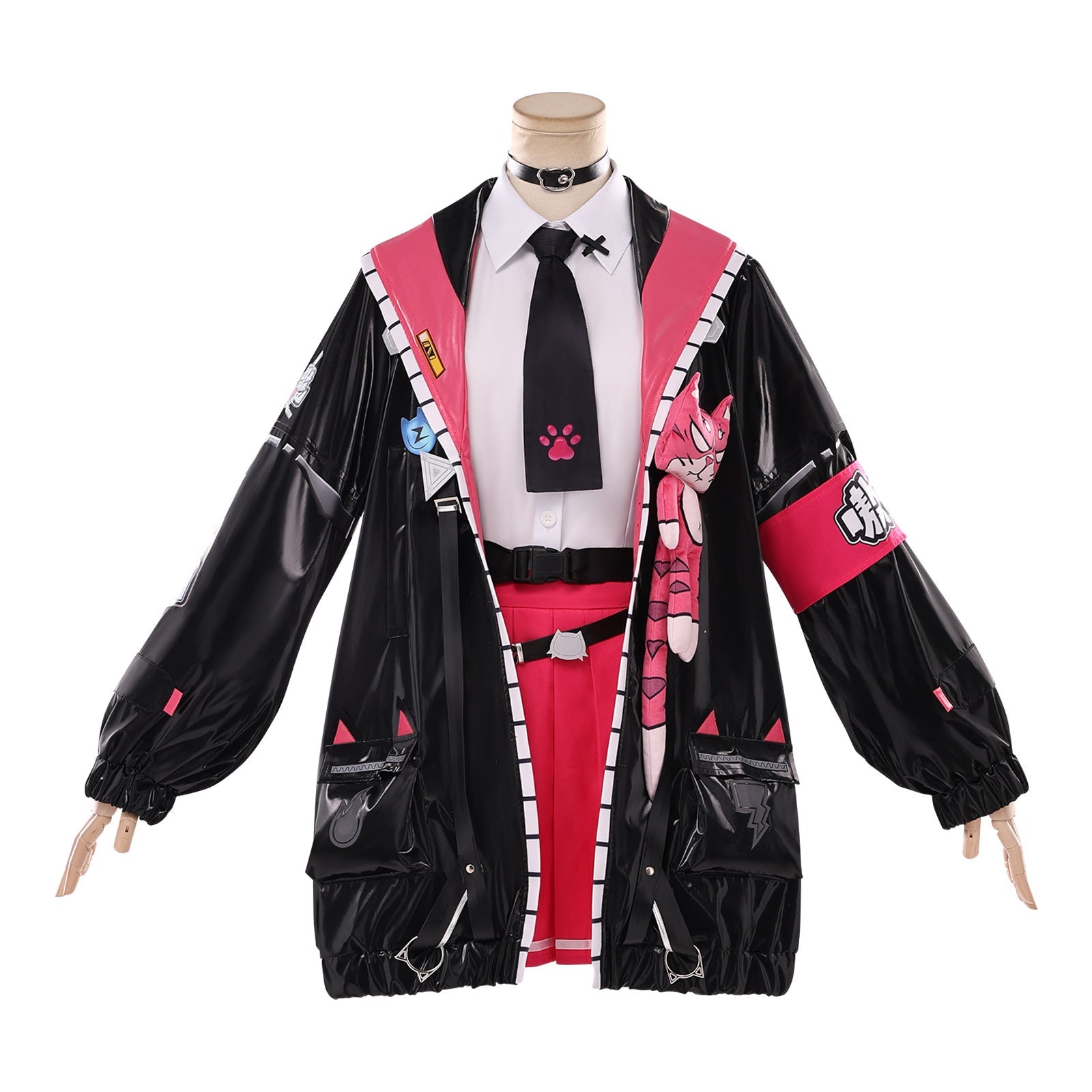 Neverness to Everness Nanaly Cute Cat Girl Cosplay Costume In Stock - Coscosmos