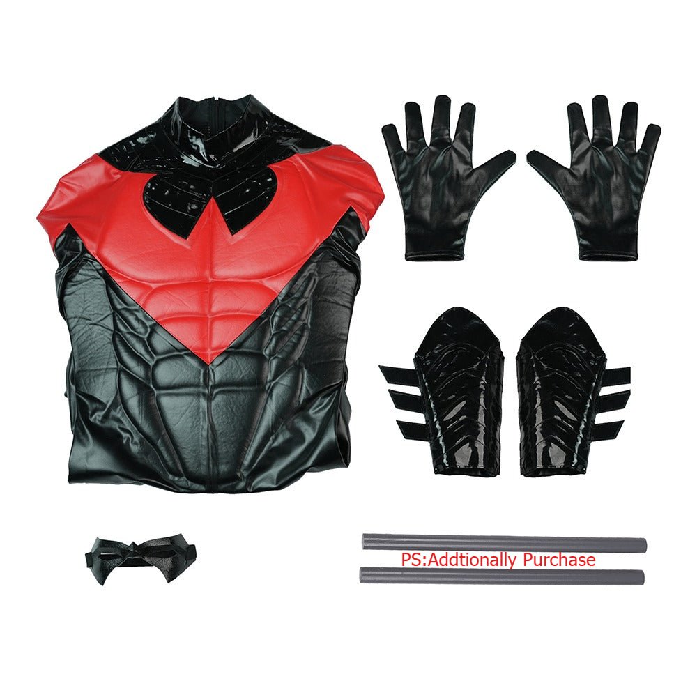 New 52 DC Comics Red Nightwing Dick Grayson Cosplay Costume - Coscosmos