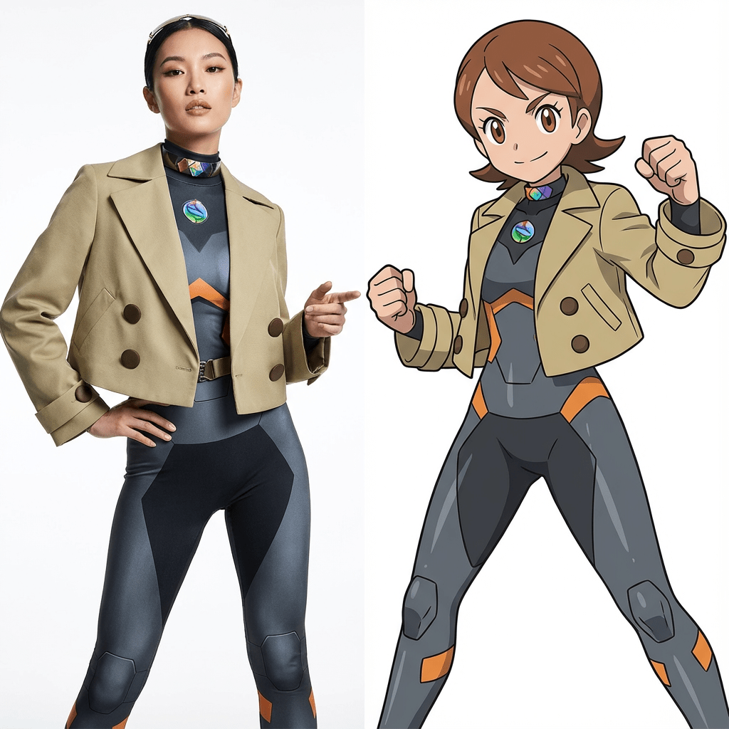 New arrival Pokémon Legends: Z - A Mallow Complete Cosplay Costume Official Nintendo Game Outfit Set - Coscosmos