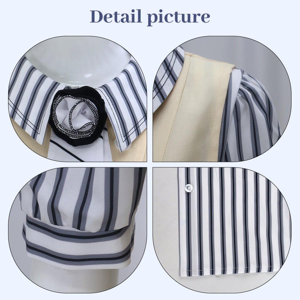 New Arrival Wicked Cosplay Costume: Glinda the Good Witch Musical Halloween Stage Performance Dress - Coscosmos