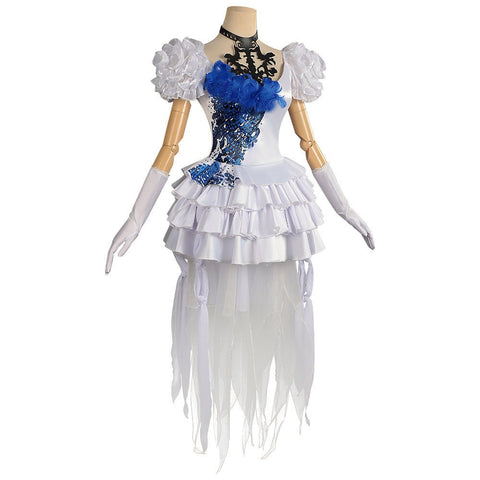 New Path to Nowhere Cosplay Costume Carmen Net Drunken Together Game Grin Ghost Bride Anime Cheongsam - Coscosmos