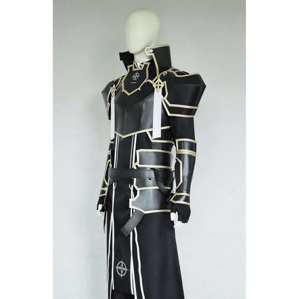 New Sword Art Online Integrity Knight Kirito Cosplay Costume, Full Set Anime Outfit for SAO Alicization Role Play - Coscosmos