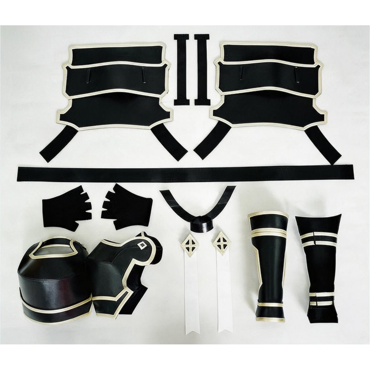 New Sword Art Online Integrity Knight Kirito Cosplay Costume, Full Set Anime Outfit for SAO Alicization Role Play - Coscosmos