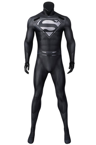 nfinite Earths Crisis Superman Clark Kent Official Premium Cosplay Costume for Halloween Stage Performance - Coscosmos