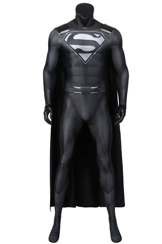 nfinite Earths Crisis Superman Clark Kent Official Premium Cosplay Costume for Halloween Stage Performance - Coscosmos