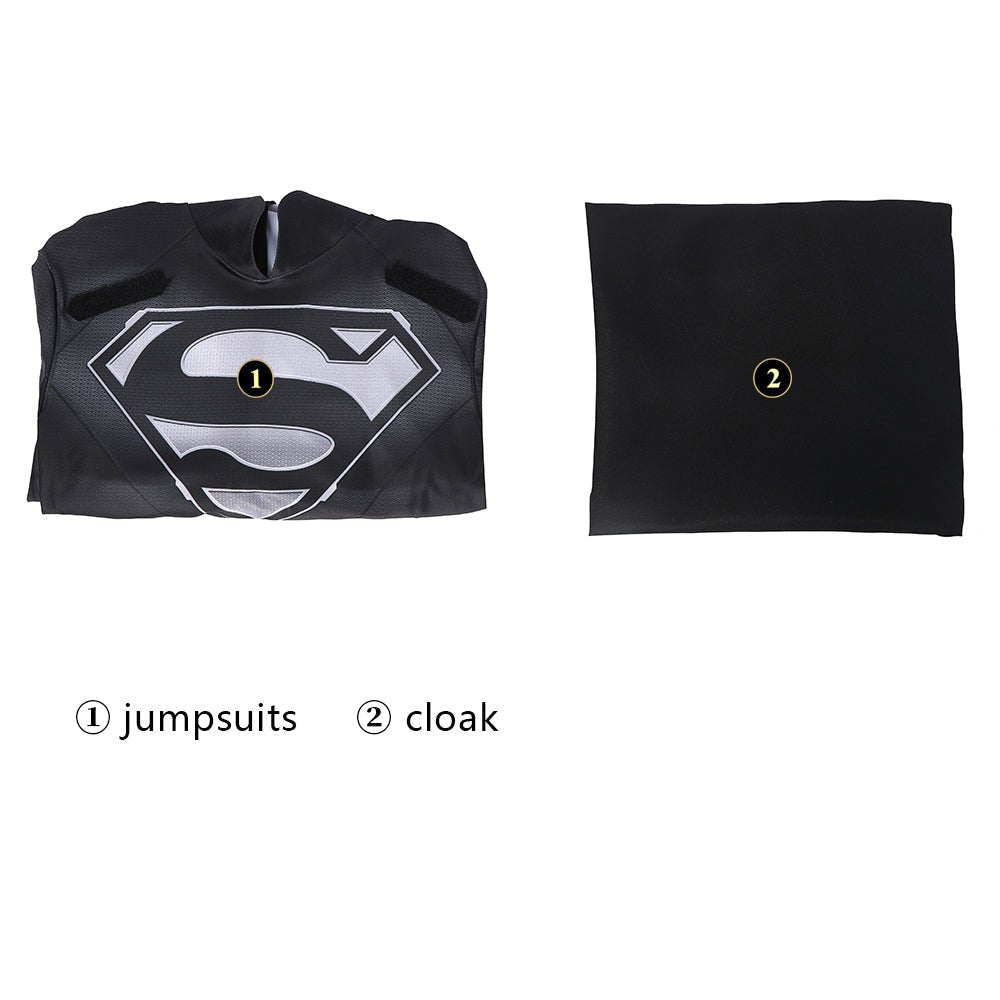 nfinite Earths Crisis Superman Clark Kent Official Premium Cosplay Costume for Halloween Stage Performance - Coscosmos