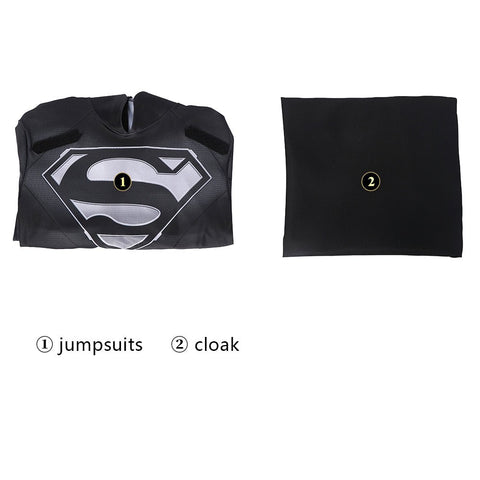 nfinite Earths Crisis Superman Clark Kent Official Premium Cosplay Costume for Halloween Stage Performance - Coscosmos