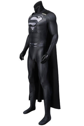 nfinite Earths Crisis Superman Clark Kent Official Premium Cosplay Costume for Halloween Stage Performance - Coscosmos