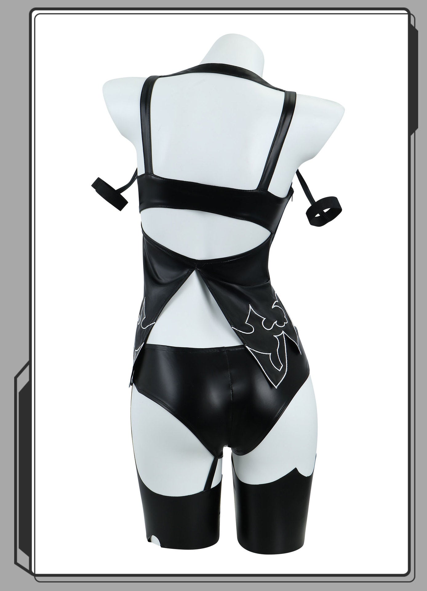 NieR:Automata Sexy YoRHa A2 Cosplay Costume Anime Latex Fitting Suit - Coscosmos