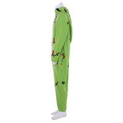 "Nightmare Before Christmas Oogie Boogie Cosplay Costume Kigurumi Union Suit - Soft & Cozy for Halloween, Conventions, and Events!" - Coscosmos