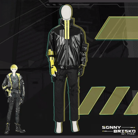 NIJISANJI EN Sonny Brisko Cosplay Costume - Coscosmos