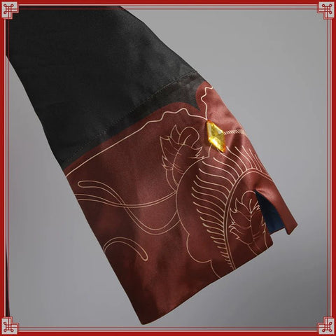 NIJISANji Minato Fuwa Four Gods Theme New Outfit Cosplay Costume - Coscosmos