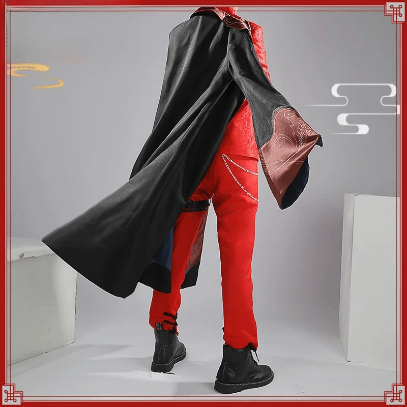 NIJISANji Minato Fuwa Four Gods Theme New Outfit Cosplay Costume - Coscosmos