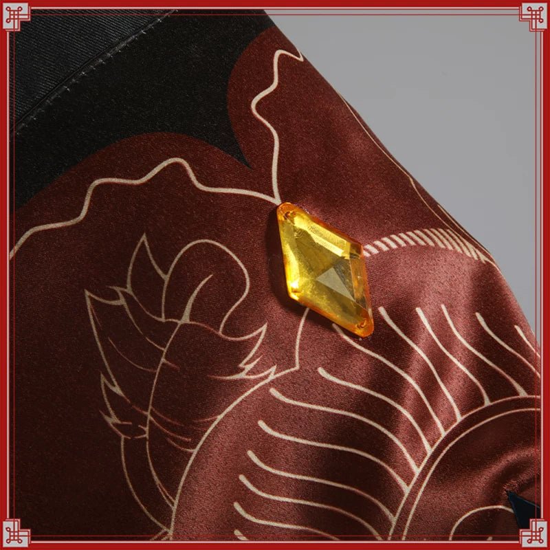 NIJISANji Minato Fuwa Four Gods Theme New Outfit Cosplay Costume - Coscosmos
