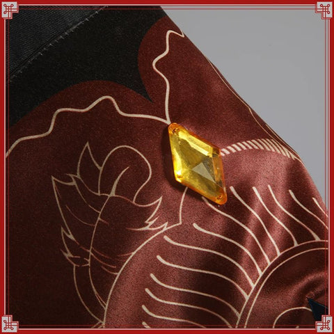 NIJISANji Minato Fuwa Four Gods Theme New Outfit Cosplay Costume - Coscosmos