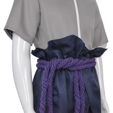 Ninja Cosplay Costume Naruto Sasuke Uchiha Full Set Role Play Costume - Coscosmos