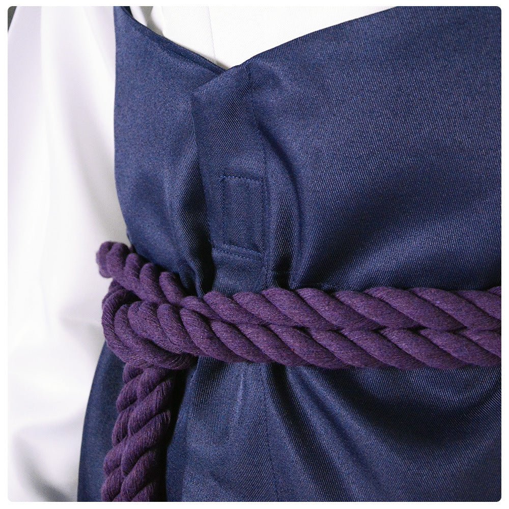 Ninja Cosplay Costume Naruto Sasuke Uchiha Full Set Role Play Costume - Coscosmos