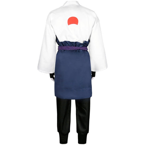Ninja Cosplay Costume Naruto Sasuke Uchiha Full Set Role Play Costume - Coscosmos