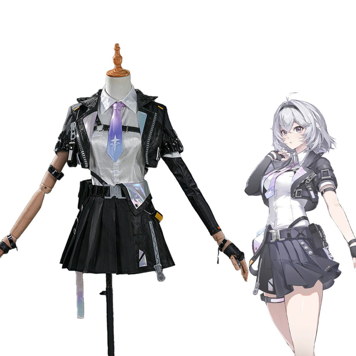 NTE: Neverness to Everness Female Lead - Zero Cosplay Costume - Coscosmos