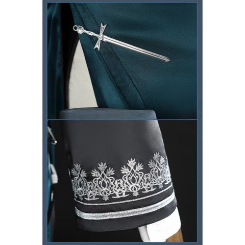 NU: Carnival Blanc - Silver Spell Nun Cosplay Costume Full Set - Coscosmos