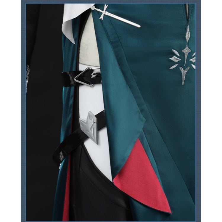 NU: Carnival Blanc - Silver Spell Nun Cosplay Costume Full Set - Coscosmos