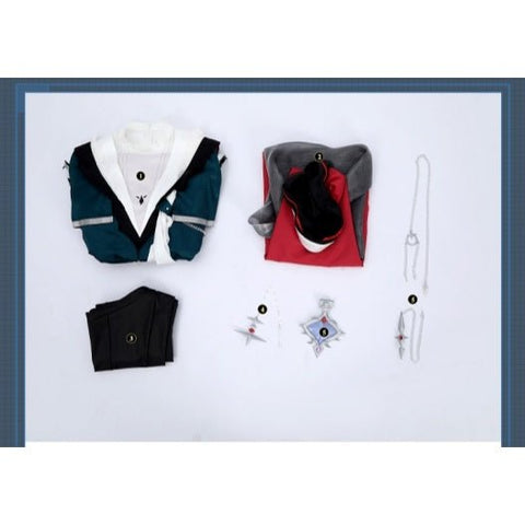 NU: Carnival Blanc - Silver Spell Nun Cosplay Costume Full Set - Coscosmos