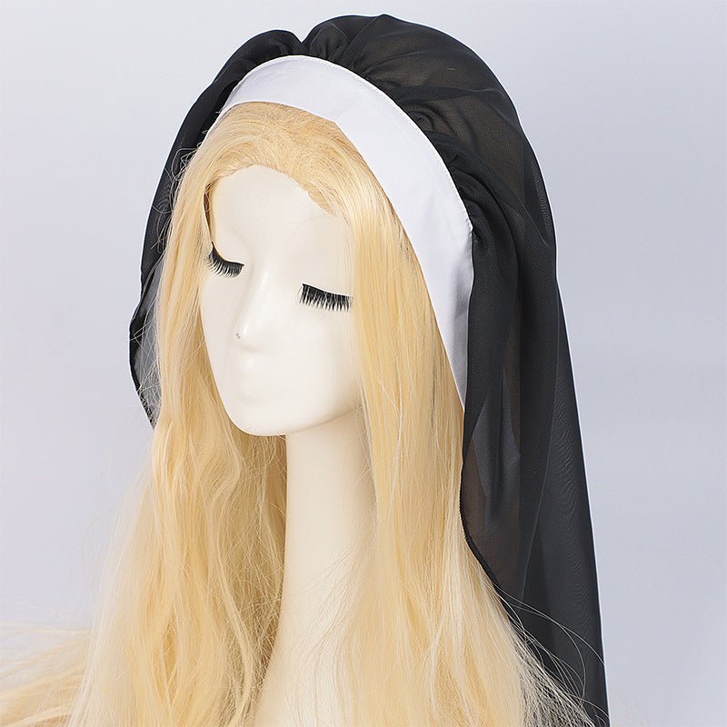 Nun Dress Slim Fit Long Lolita Long Sleeve Dress 2025 Autumn Winter Fashion Elegant - Coscosmos