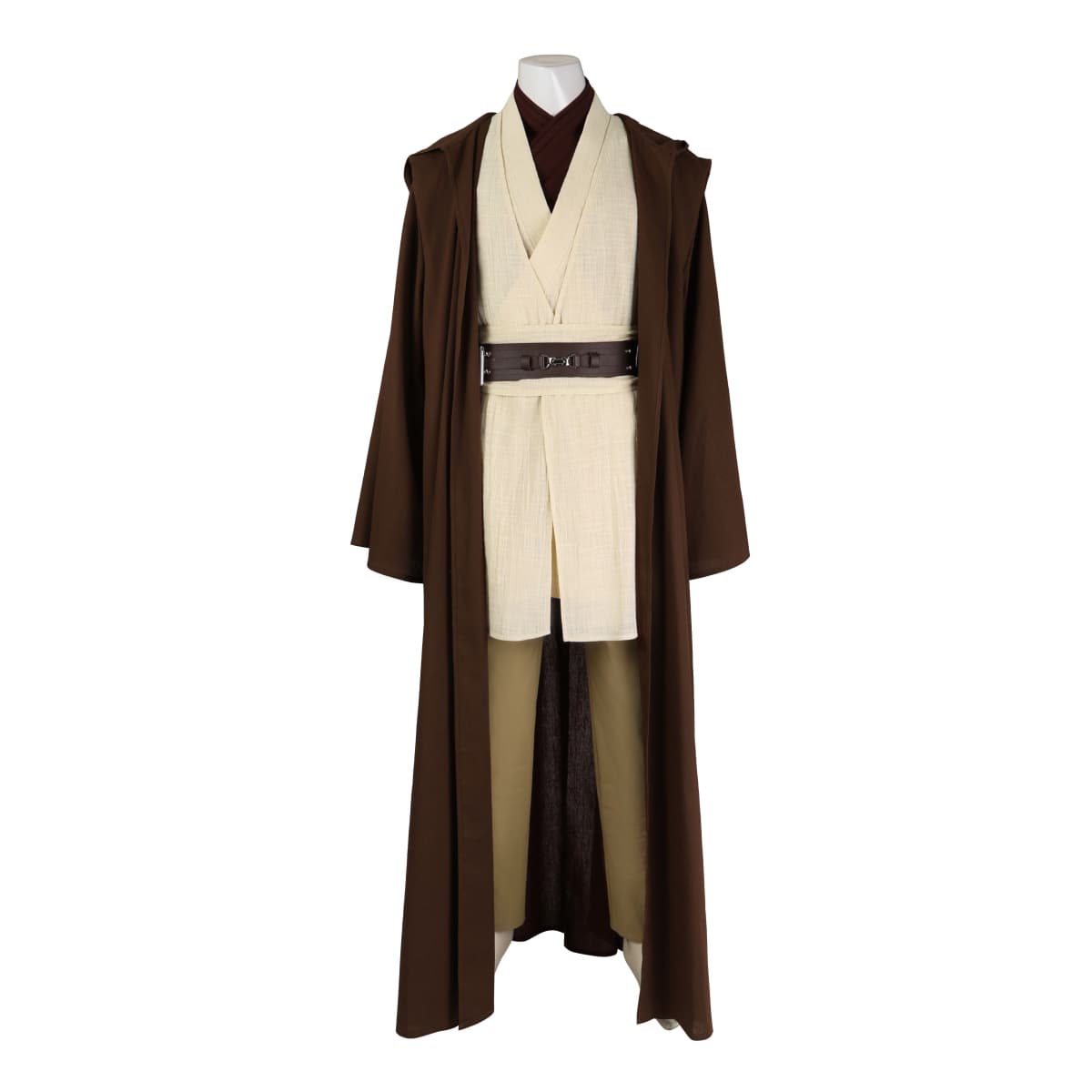 Obi - Wan Kenobi Revenge of the Sith Costume, Star Wars Episode III Jedi Robe Cosplay Full Set - Coscosmos