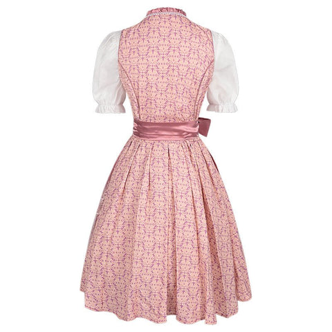 Oktoberfest Bavarian Maid Dress – Traditional German Beer Festival Costume for Women - Coscosmos