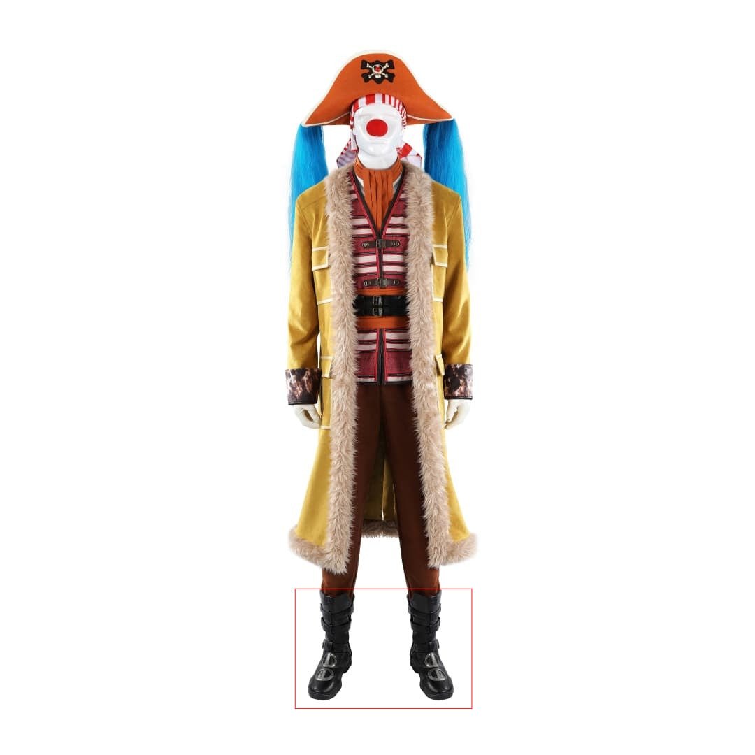 One Piece Buggy the Clown Cosplay Costume - Coscosmos