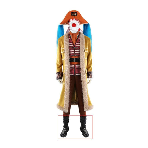 One Piece Buggy the Clown Cosplay Costume - Coscosmos