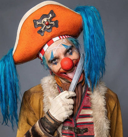 One Piece Buggy the Clown Cosplay Costume - Coscosmos