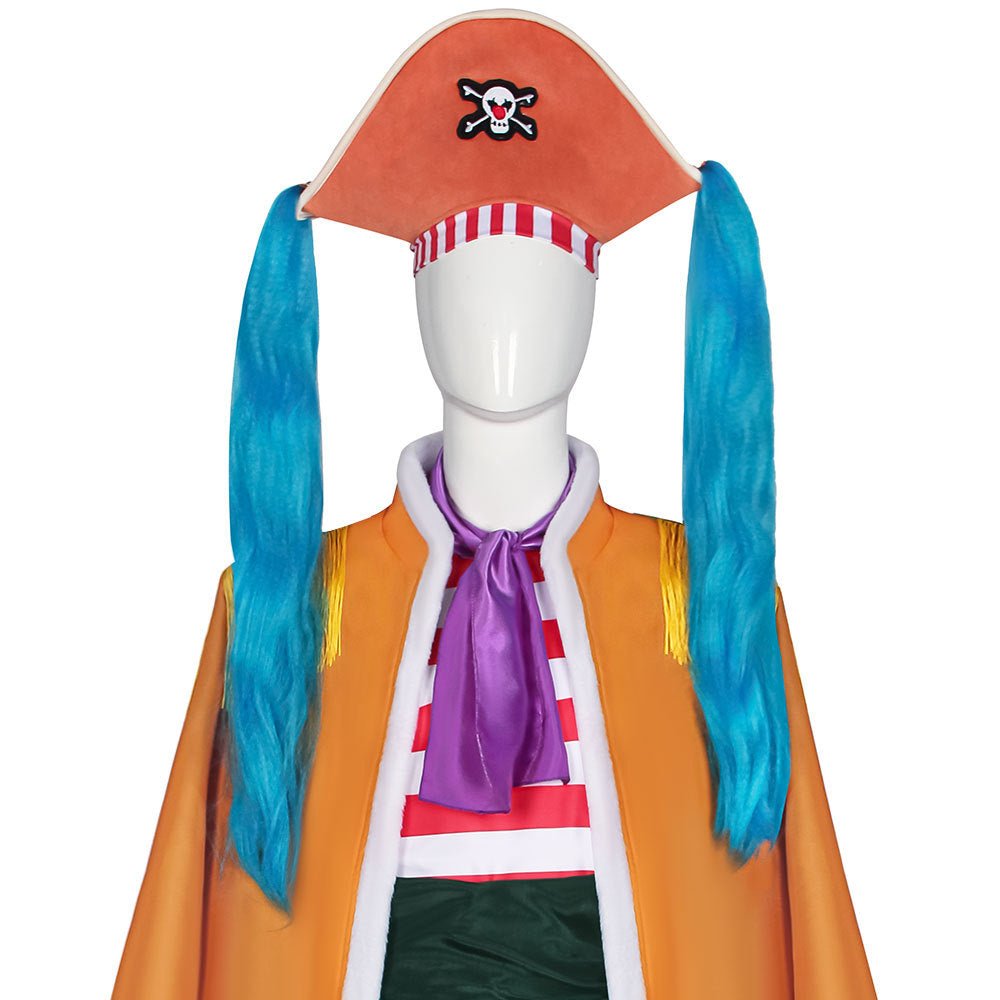 ONE PIECE Buggy the Clown Cosplay Costume Anime Halloween Role Play Outfit - Coscosmos