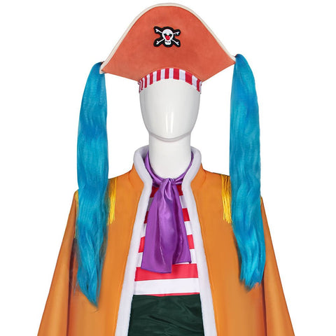 ONE PIECE Buggy the Clown Cosplay Costume Anime Halloween Role Play Outfit - Coscosmos