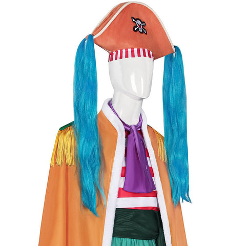 ONE PIECE Buggy the Clown Cosplay Costume Anime Halloween Role Play Outfit - Coscosmos
