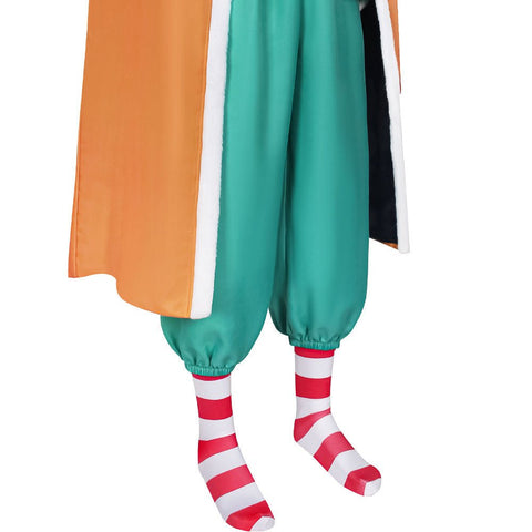 ONE PIECE Buggy the Clown Cosplay Costume Anime Halloween Role Play Outfit - Coscosmos