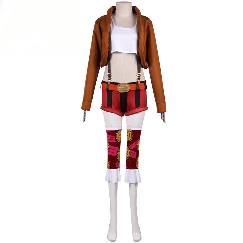ONE PIECE FILM RED Jewelry Bonney Cosplay Costume Full Set for Anime Fans - Coscosmos